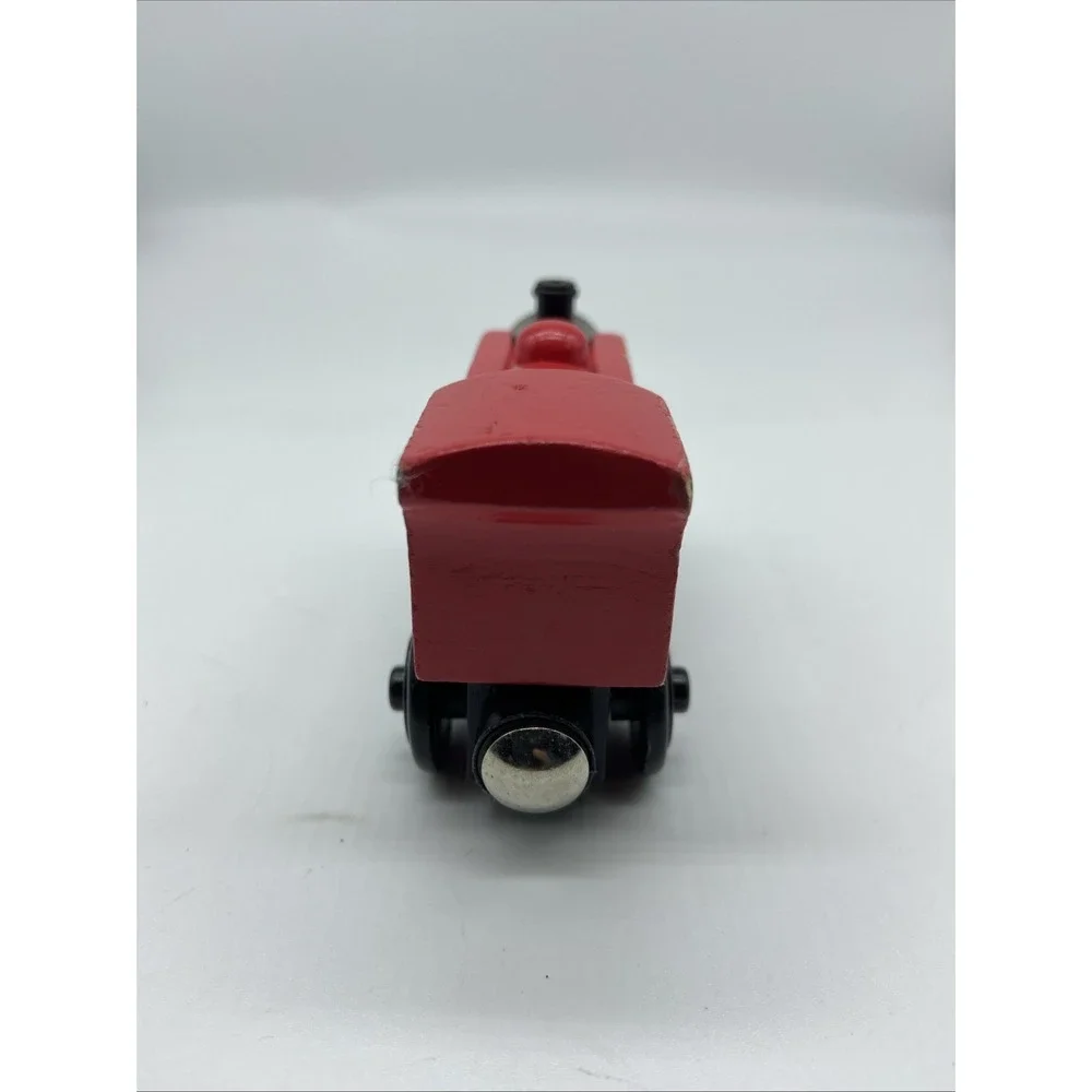 Thomas & Friends Wooden Railway Ivo Hugh Red Engine‎ Train 2003 Learning Curve